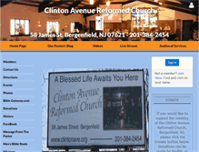Tablet Screenshot of clintonave.org